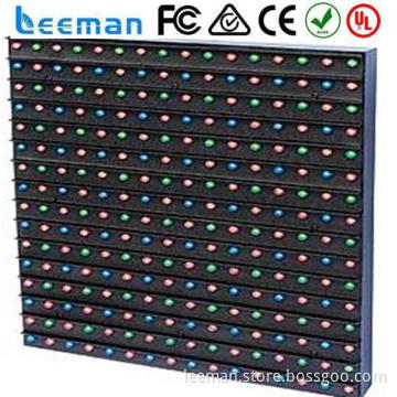 led curtain screen Leeman P3.91 SMD double sided outdoor led display